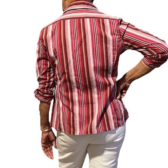 Striped Button Down - Picture 3 of 4